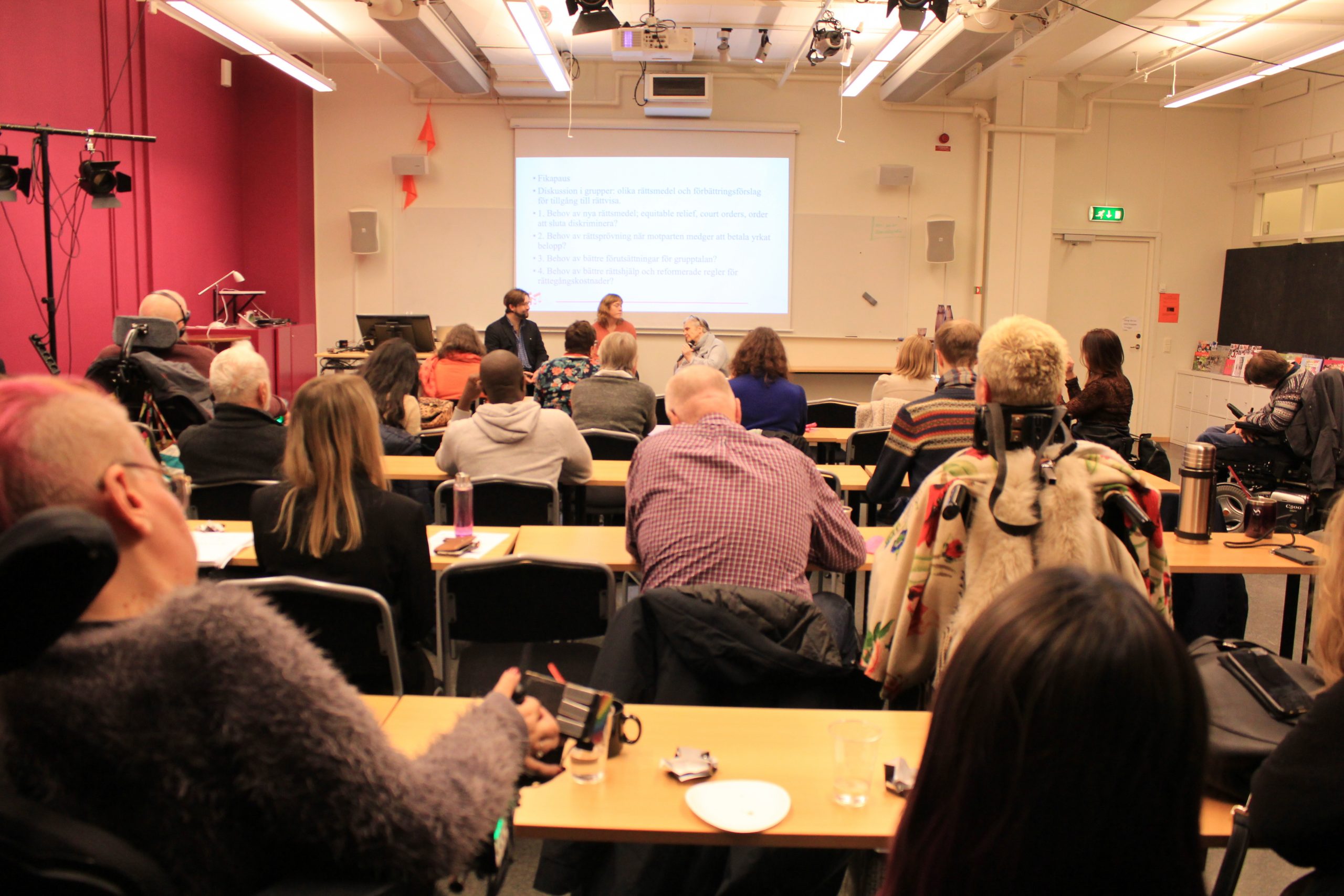 Översiktsbild från seminariet Var finns tänderna 9 december 2019.